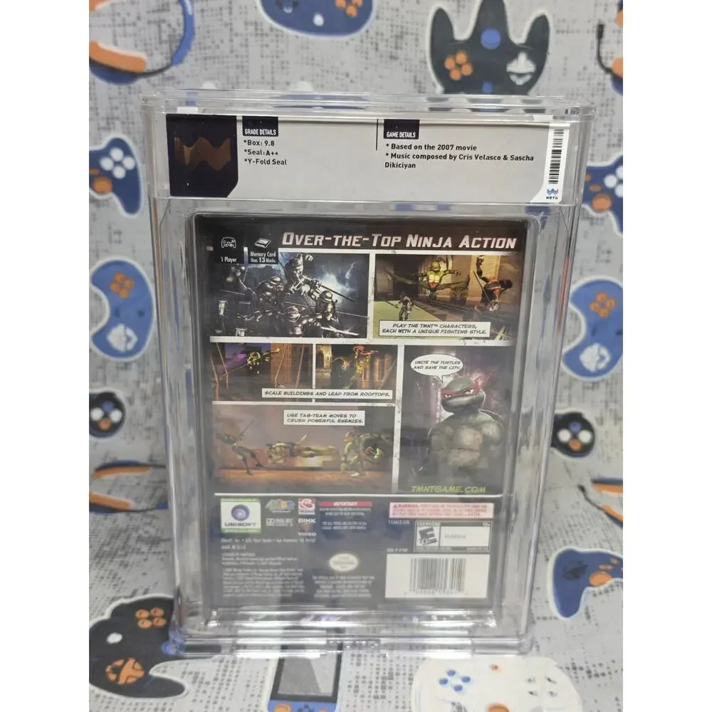 TMNT (Nintendo GameCube, 2007) GRADED WATA 9.8 A++